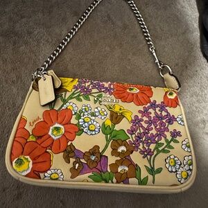 SOLD Coach Nolita with Floral print